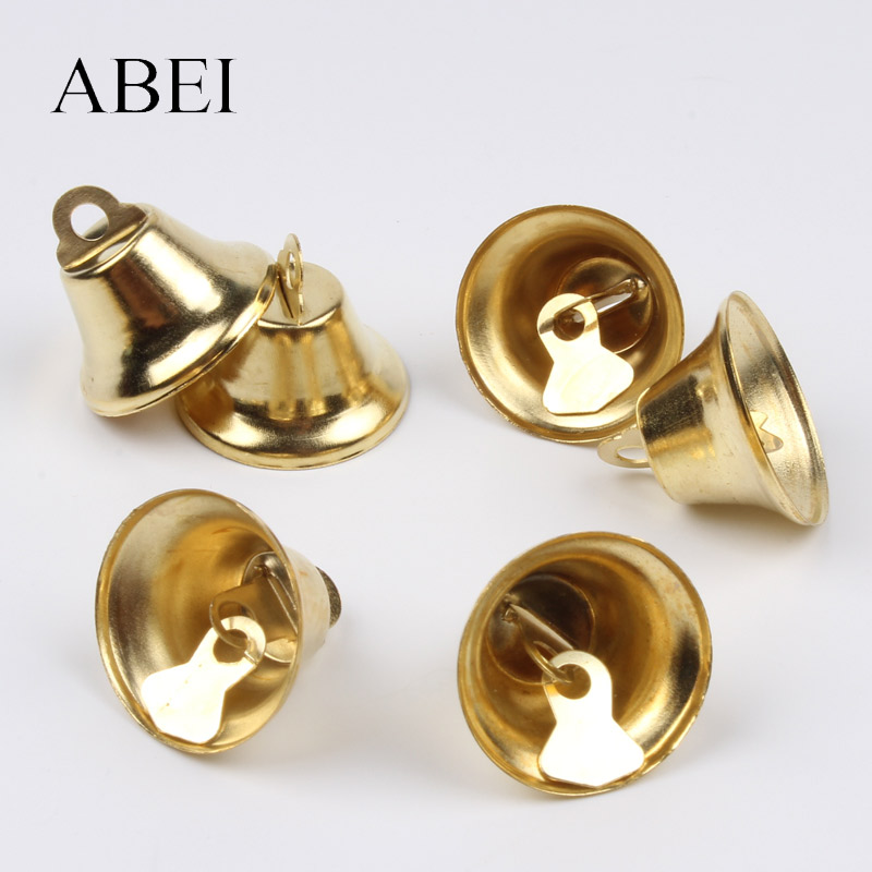 Supplier Wedding - 20pcs 20mm อลูมิเนียม Bells DIY หัตถกรรมคริสต์มาส