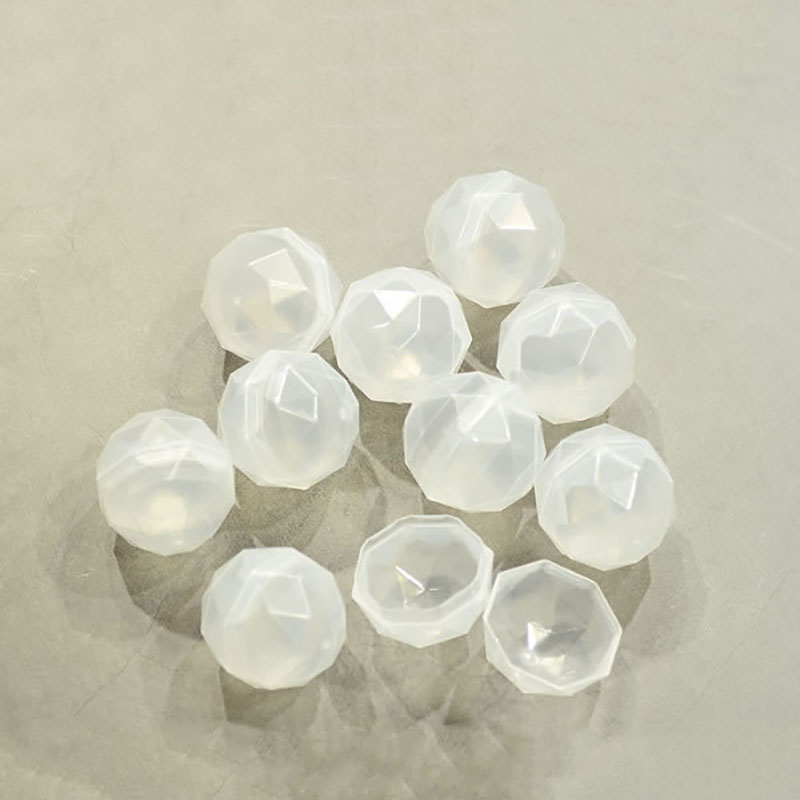 Supplier Wedding - 30 ชิ้น 45 มิลลิเมตรโปร่งใสเพชรพลาสติกบอลพลาสติกใสแคปซูลสําหรับของเล่นหยอดเหรียญงานแต่งงานวันเกิดผู้ผลิตของขวัญแพ็ค