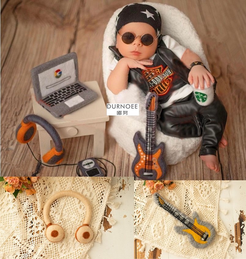 ผ้าขนสัตว์ตุ๊กตาทารกแรกเกิดอุป - Photo Booth Prop บทวิจารณ์และราคา