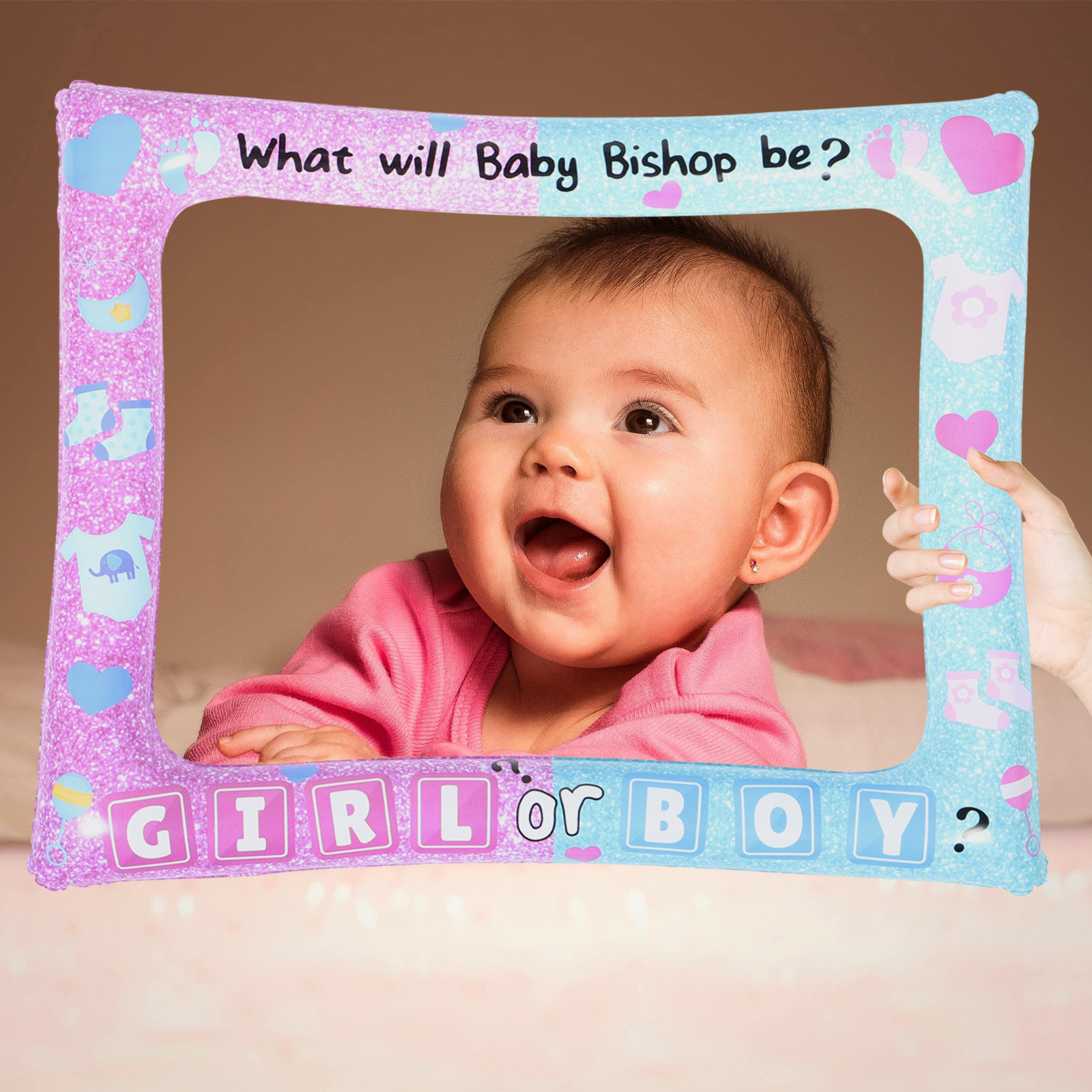 กรอบถ่ายรูปเปิดเผยเพศทารกแบบเป - Photo Booth Prop บทวิจารณ์และราคา