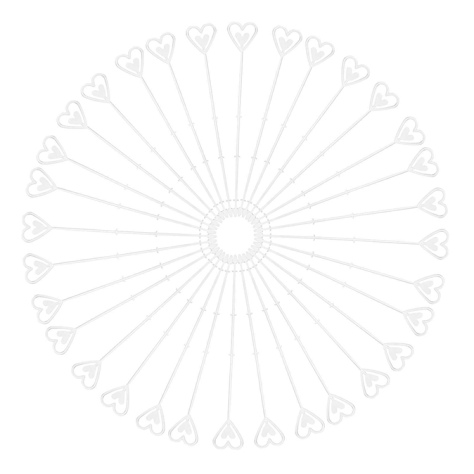 ที่หนีบการ์ดลายดอกไม้ 80 ชิ้น  - Wedding Supply Decor บทวิจารณ์และราคา
