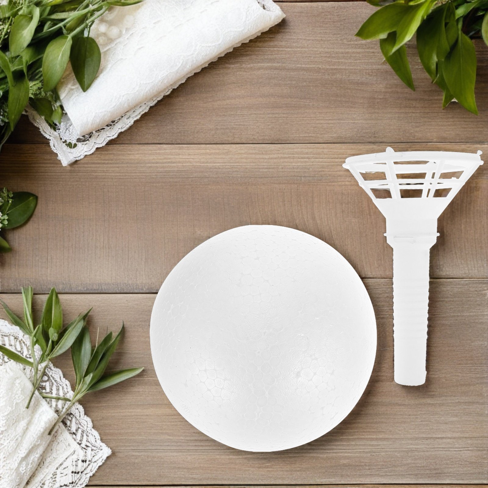 ชุดที่จับช่อดอกไม้โฟมสำหรับเจ้ - Wedding Supply Decor บทวิจารณ์และราคา
