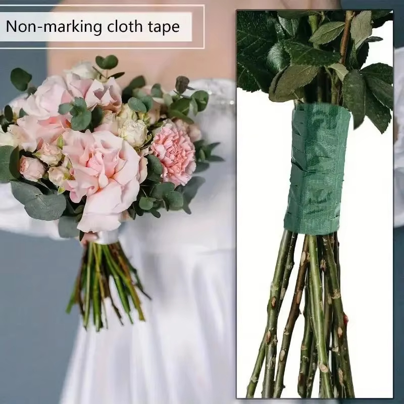 20 หลา เทปดอกไม้สีเขียว เทปกระ - Wedding Supply Decor บทวิจารณ์และราคา