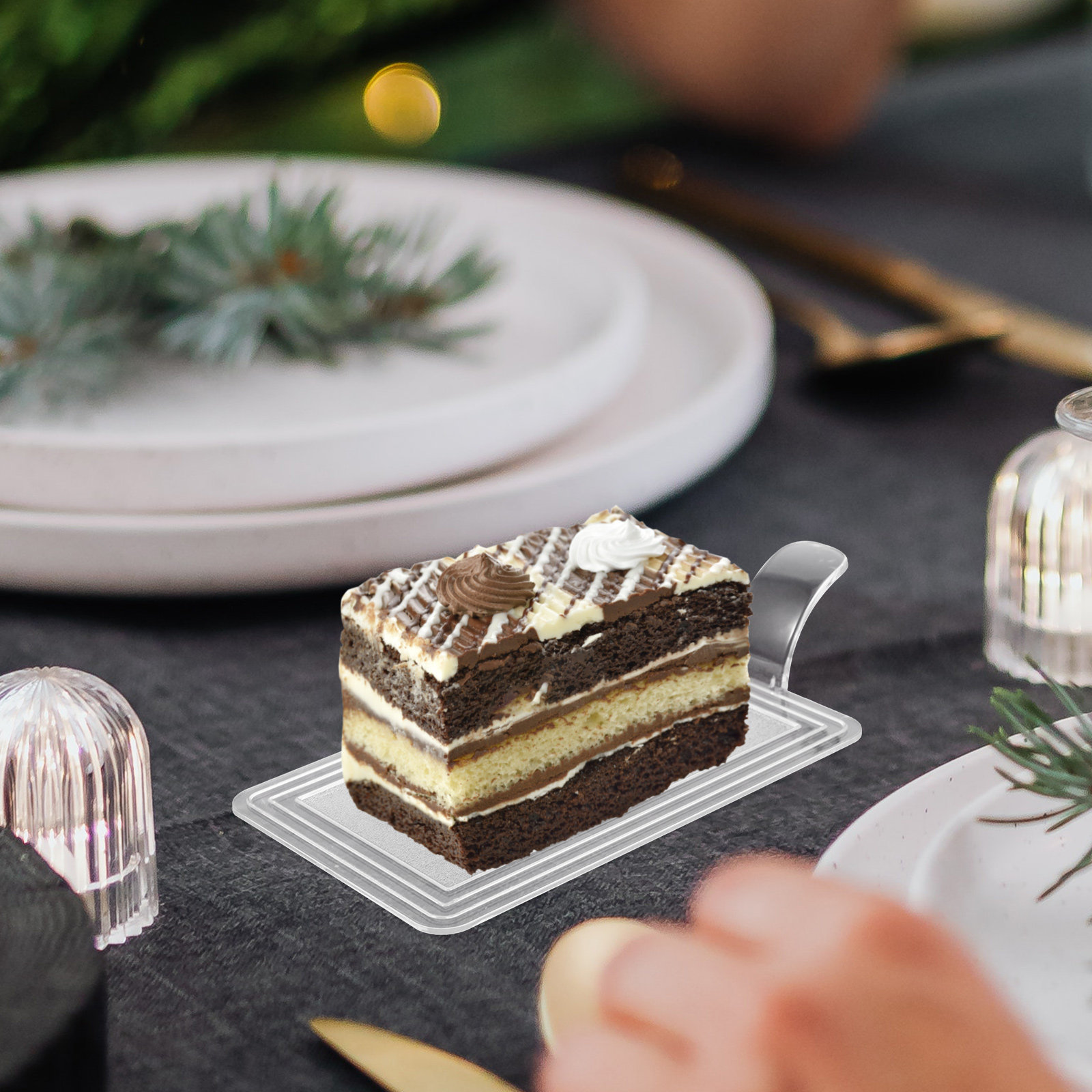 แผ่นรองเค้กพลาสติกหนาแบบใช้ซ้ำ - Wedding Cake Supply Store บทวิจารณ์และราคา
