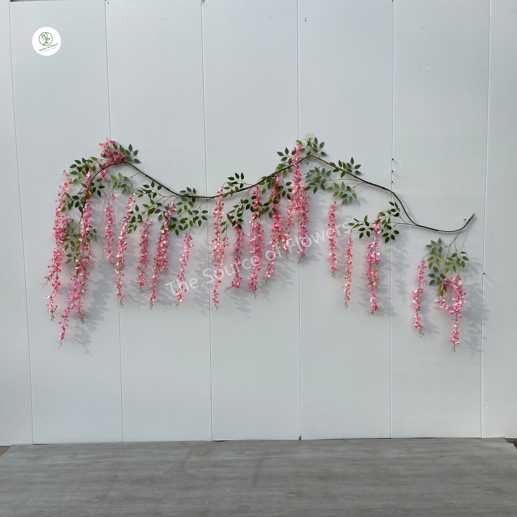 ดอกวิสทีเรียปลอมแบบแขวนขายส่ง  - Wedding Supply Factory บทวิจารณ์และราคา