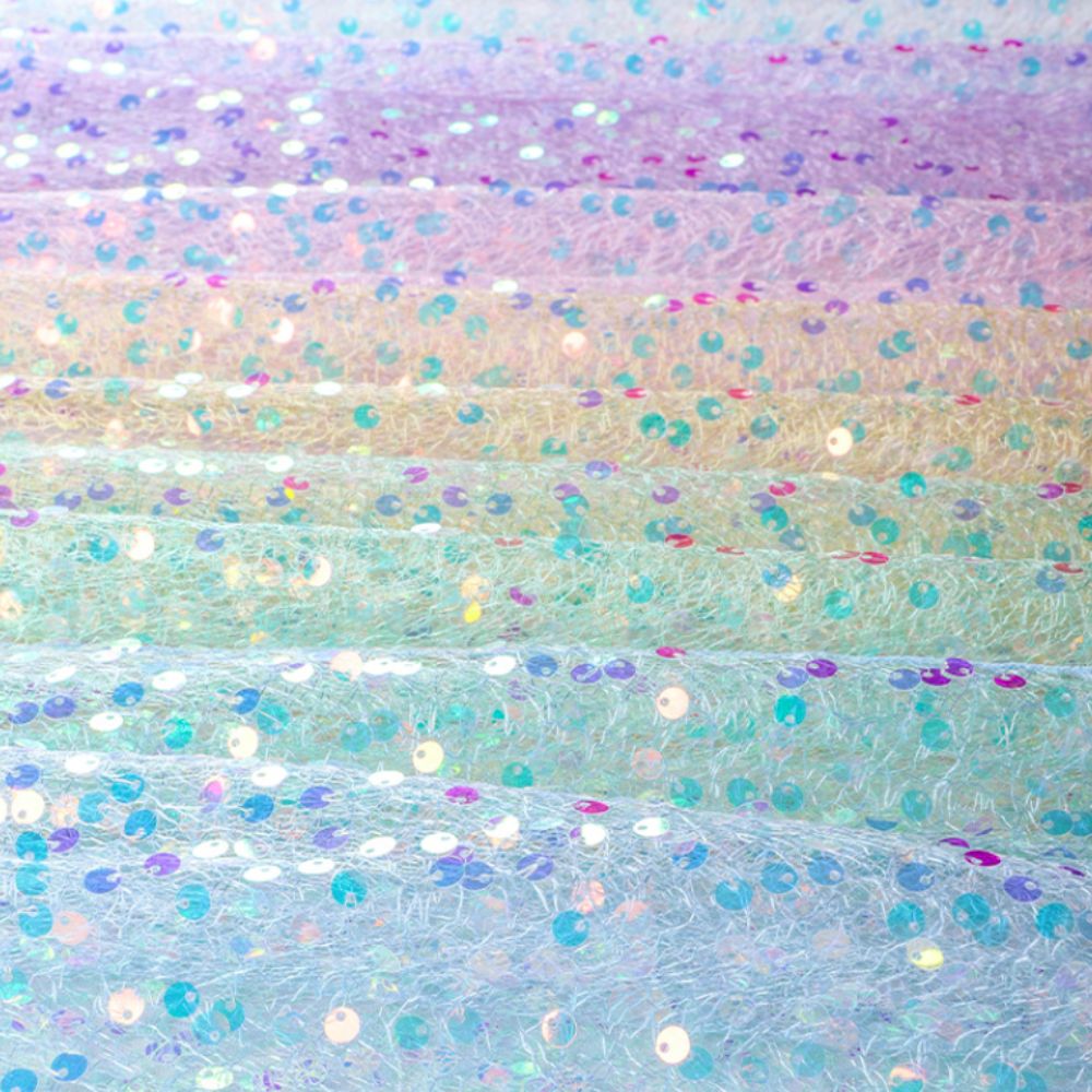 ผ้าปูโต๊ะกลิตเตอร์สีรุ้งแบบยาว - Table Runner Sequin บทวิจารณ์และราคา