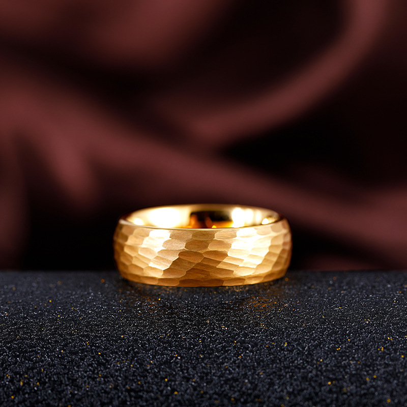 Hammered Multi-faceted แหวนไทเ - Wedding Zone บทวิจารณ์และราคา