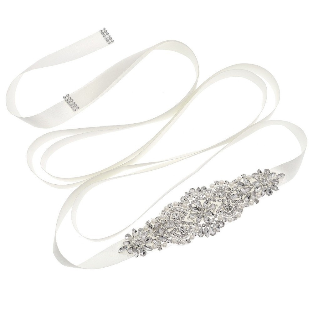 เข็มขัดริบบิ้นแฟชั่นสำหรับเจ้า - Bridal Sash Ribbon บทวิจารณ์และราคา