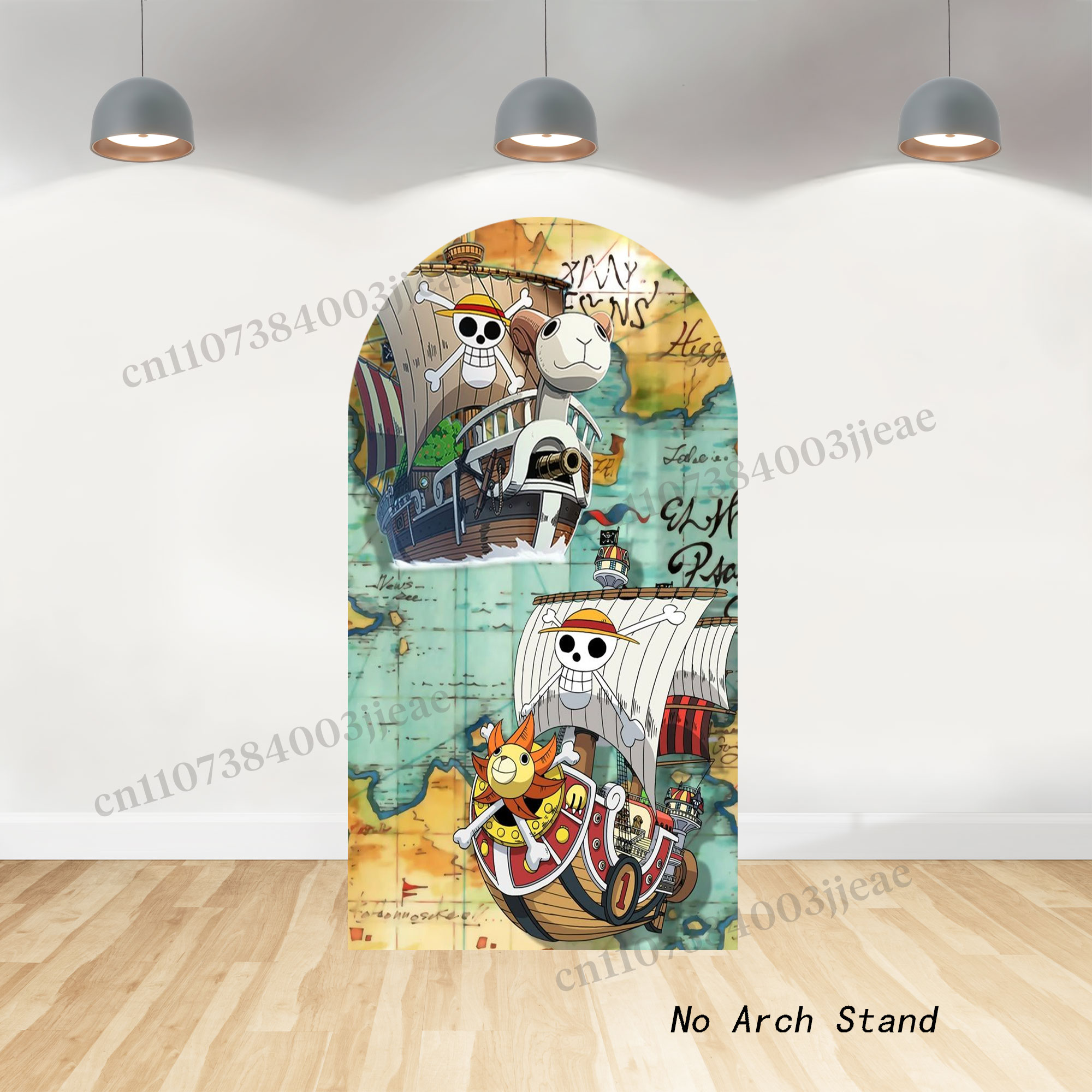 ฉากหลังวันพีซลายเรือลูฟี่สำหรั - Photo Booth Prop บทวิจารณ์และราคา