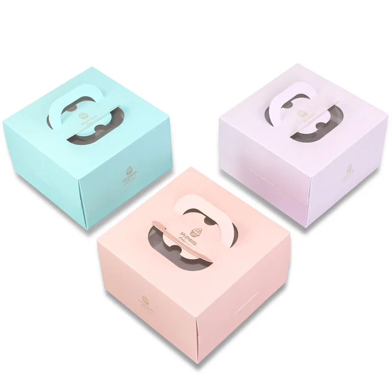 5 ชิ้น 8 นิ้วกล่องเค้กหน้าต่าง - Supplier Wedding บทวิจารณ์และราคา