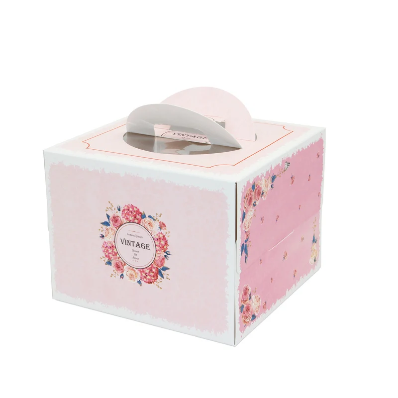 5 ชิ้น 8 นิ้วกล่องเค้กหน้าต่าง - Supplier Wedding บทวิจารณ์และราคา