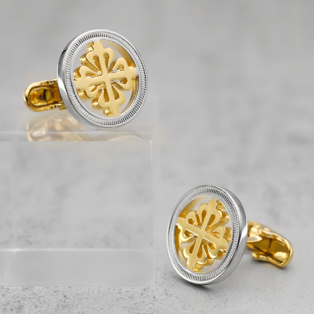 Luxury Iris ดอกไม้ Cufflinks ค - Wedding Supply Factory บทวิจารณ์และราคา