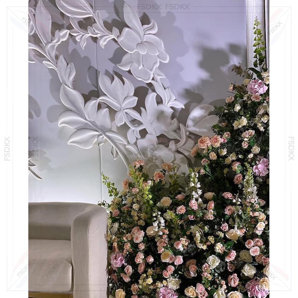 ซุ้มแต่งงานสีขาว ฉากหลังดอกไม้ - Supplier Wedding บทวิจารณ์และราคา