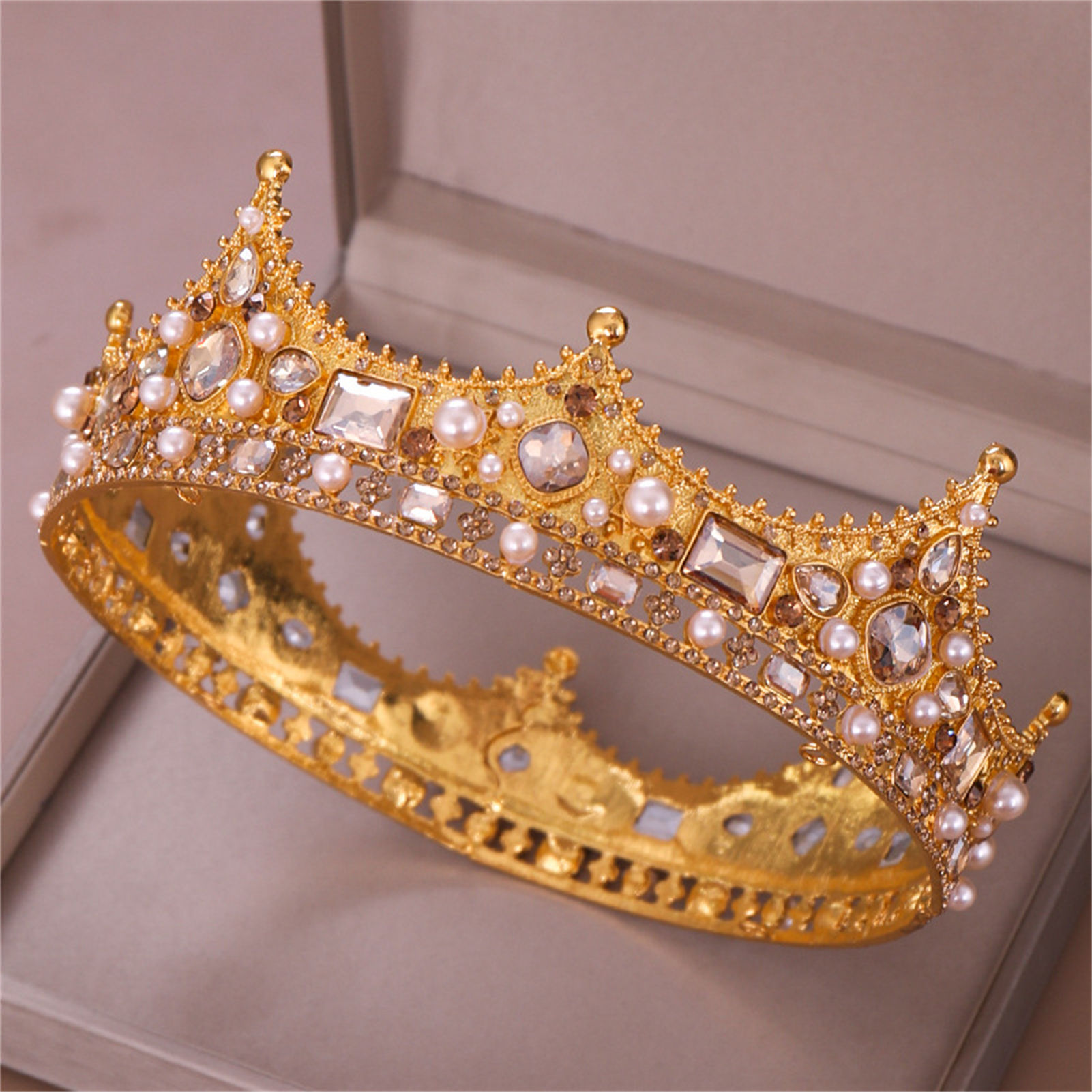มงกุฎเจ้าสาวประดับเพชรเทียม ที - Wedding Supply Decor บทวิจารณ์และราคา